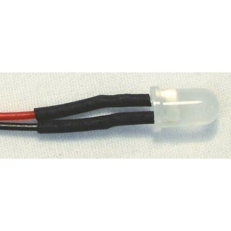 EKL 5 mm 12V LED with 10 in. Leads, Red, 10PK 12VLED-5-R